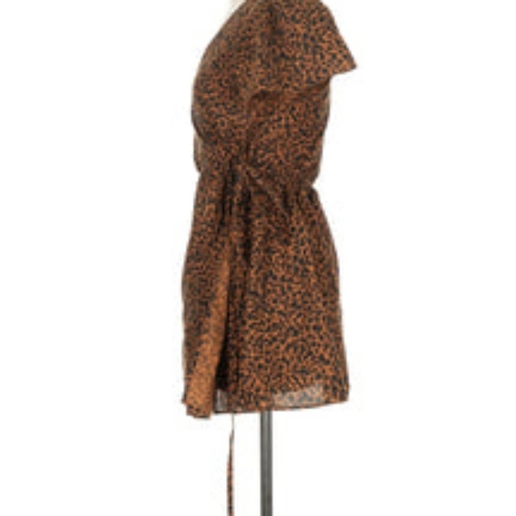 Madewell Leopard Print Wrap Dress | Size Small | EUC - Picture 5 of 7